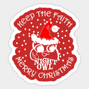 Norther soul Christmas Sticker